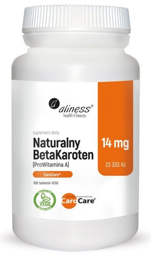 Naturalny BetaKaroten 14mg