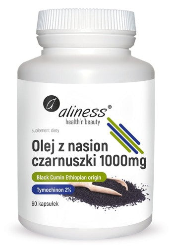 Olej z nasion czarnuszki 1000mg