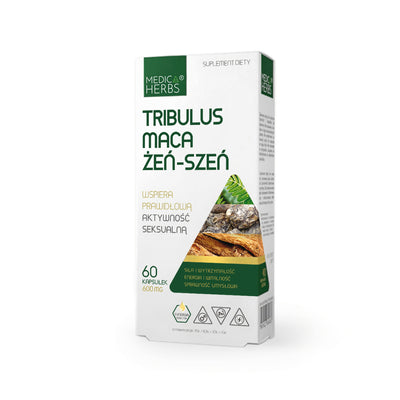 Tribulus Maca Żeń-Szeń