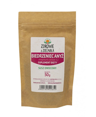 BIEDRZENIEC ANYŻ - SUPLEMENT DIETY - 50g