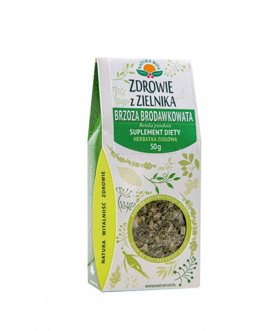 BRZOZA BRODAWKOWA LIŚĆ - SUPLEMENT DIETY - 50g