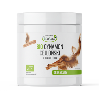 Cynamon Cejloński BIO mielony 100g