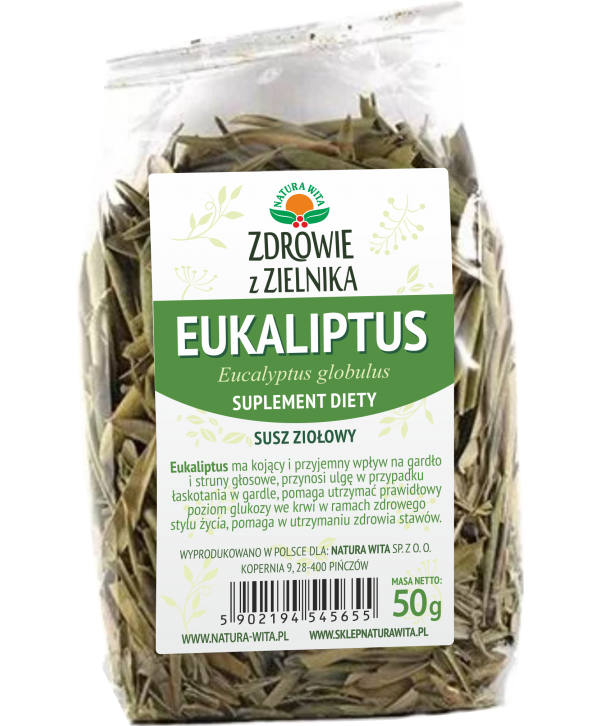 EUKALIPTUS liść krojony - 50 g