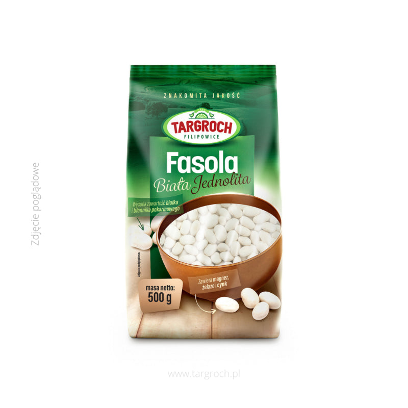 Fasola biała - jednolita - flowpack 500 g