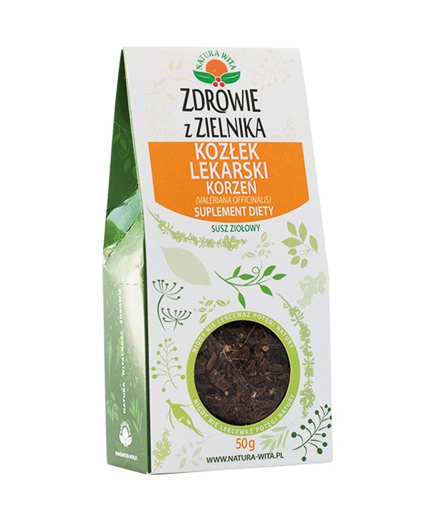 KOZŁEK LEKARSKI KORZEŃ - SUPLEMENT DIETY - 50g