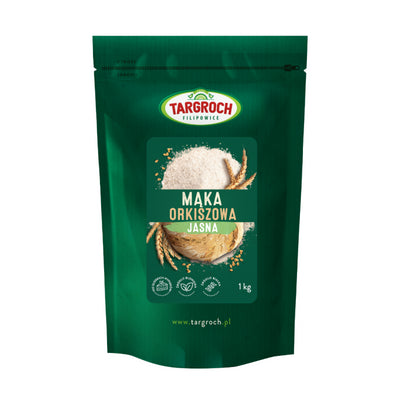 Mąka orkiszowa jasna - typ 630 - doypack 1 kg