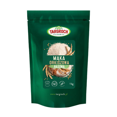 Mąka orkiszowa razowa - typ 300 - doypack 1 kg