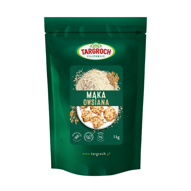 Mąka owsiana - doypack 1 kg