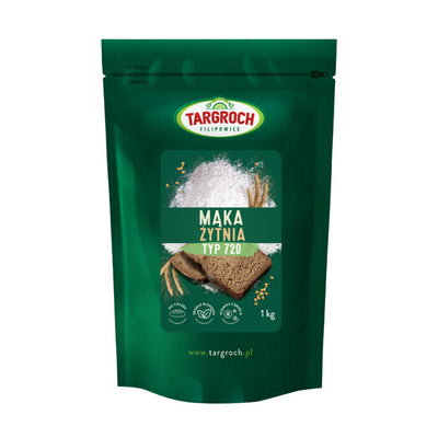 Mąka żytnia - typ 720 - doypack 1 kg