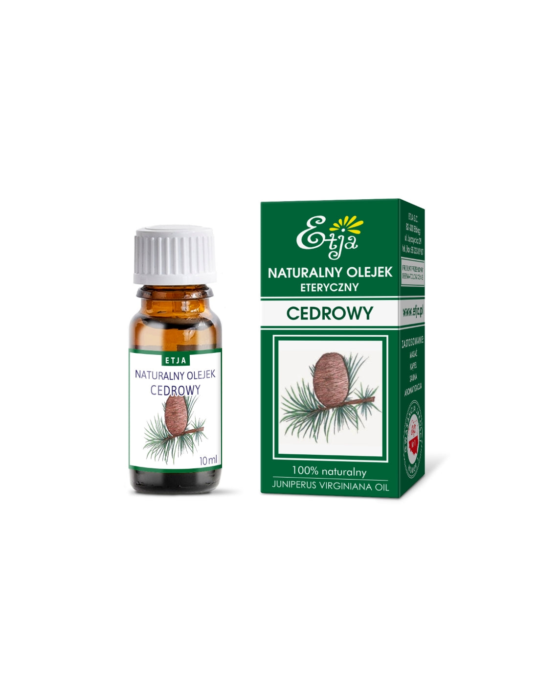 Olejek Cedrowy 10ml