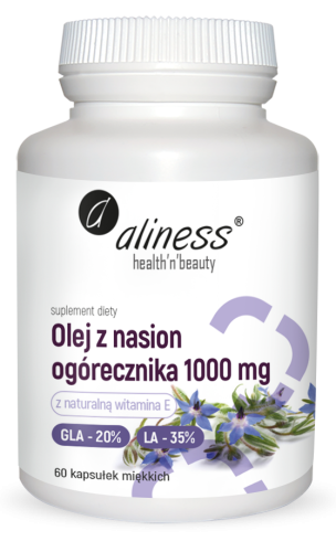 Olej z nasion ogórecznika 1000mg