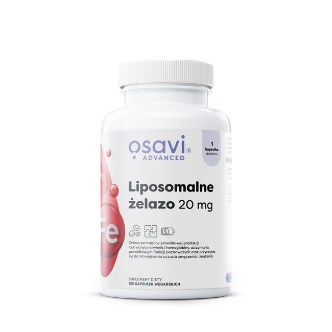 Liposomalne żelazo 20 mg