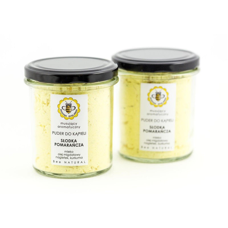 Puder do kąpieli Słodka Pomarańcza, musujący