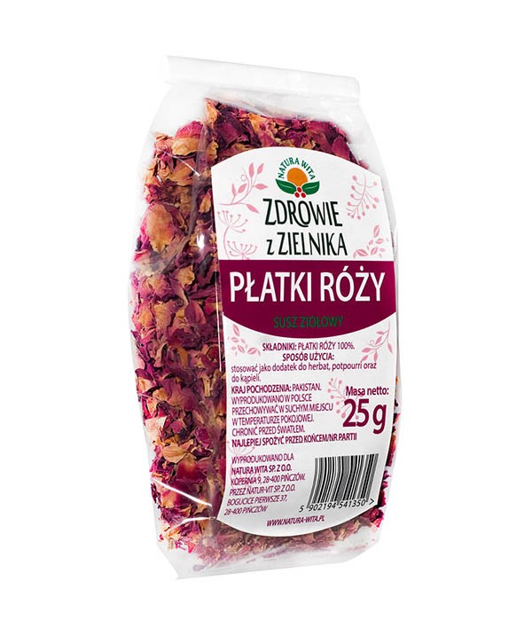 RÓŻA PŁATKI - 25g
