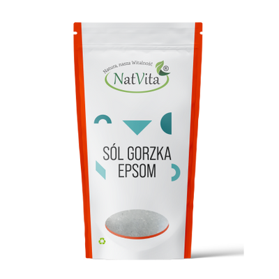 Sól Epsom - siarczan magnezu siedmiowodny 650g